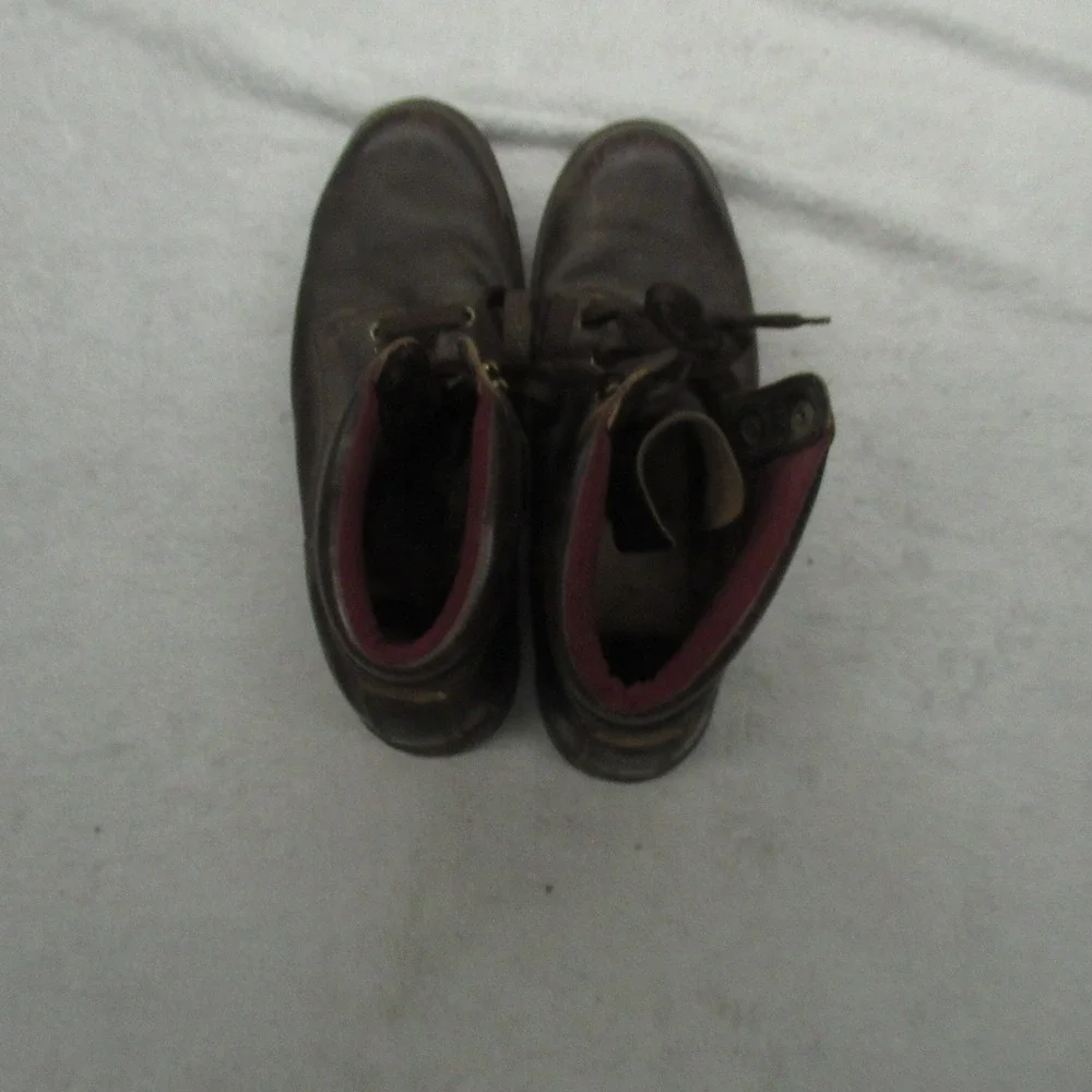 Chippewa Mens 13D Work Boots Brwn Leather Lace Up Classic Rugged Utility VTG USA